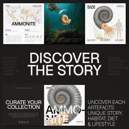XXL Mantelliceras Ammonite