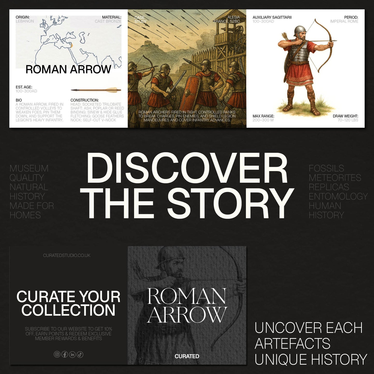 Roman Arrowhead Trio