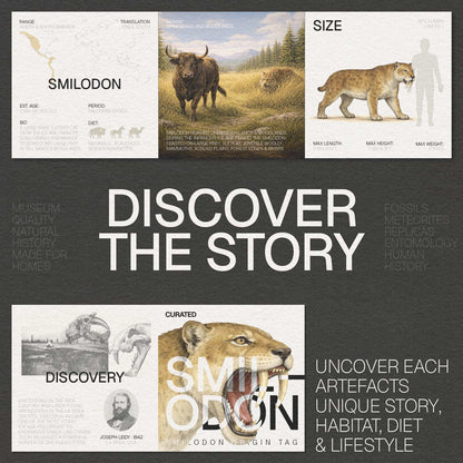Smilodon Saber-Toothed Cat