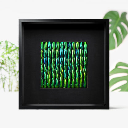 Zeleney Metamorphosis  Elytra Beetle Wing Mosaic